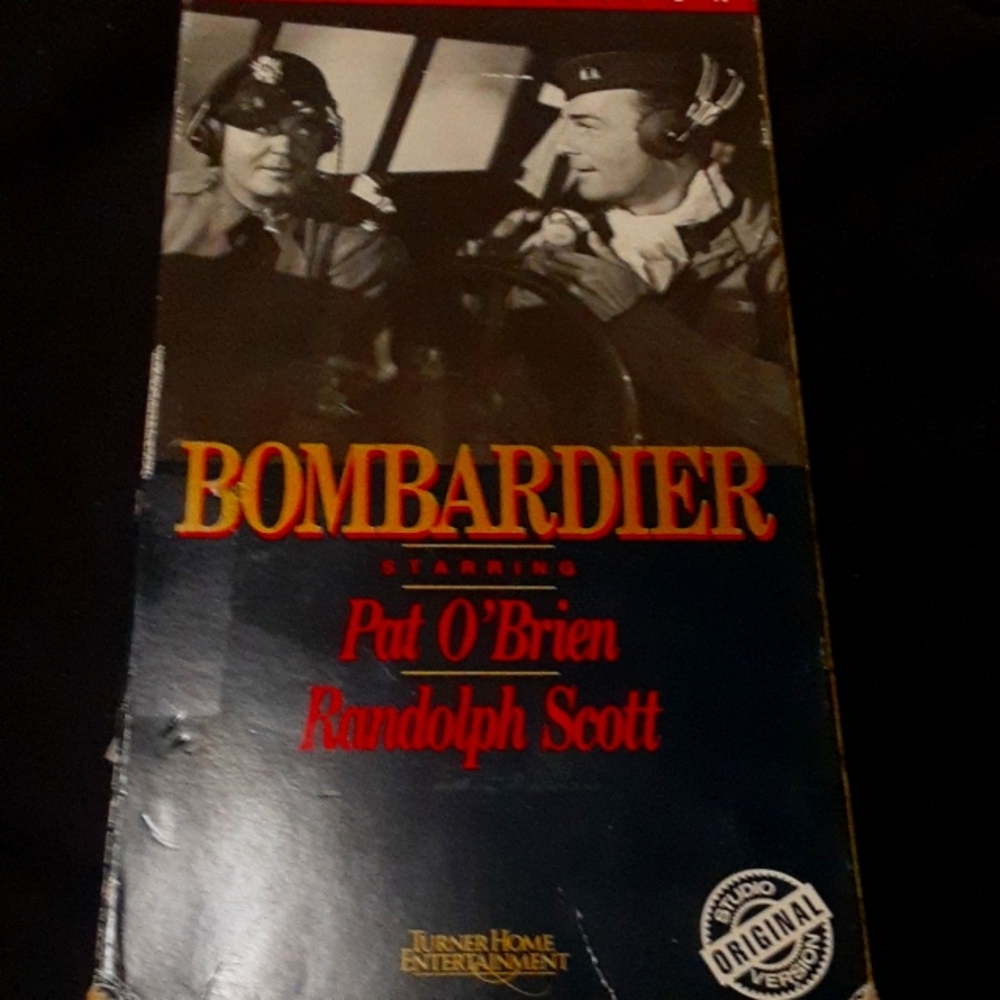 Classic VHS Bombardier Movie, Unsealed